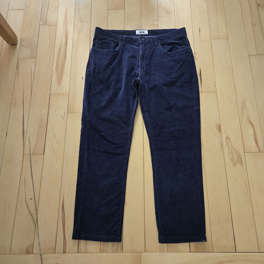 Joseph Abboud Blue Corduroy Pants